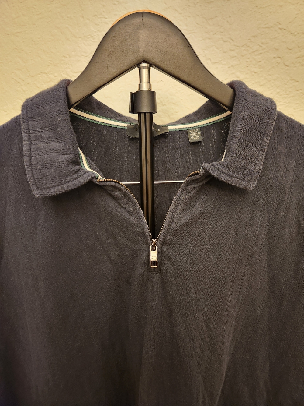 Ted Baker London Navy Short-Sleeve Shirt Jacket